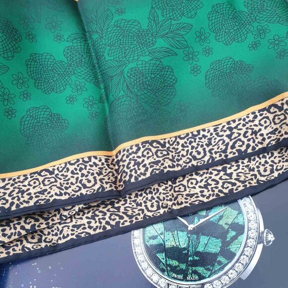 Fashion Tiger Leopard Floral Print Shawl Women Formal Casual Wrap Accessory Gift - Picture 4 of 5